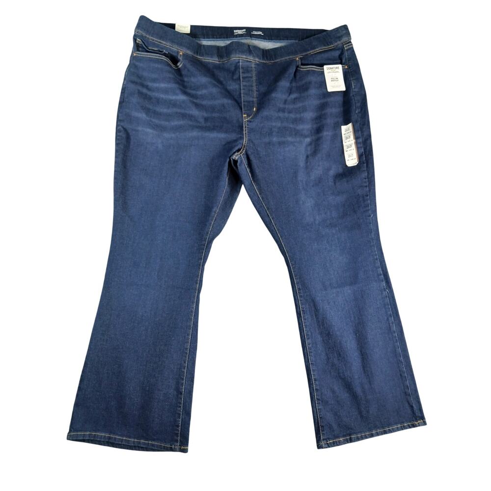 Levi Jeans Womens 28 Blue Signature Gold Shaping Pull-On Bootcut NWT